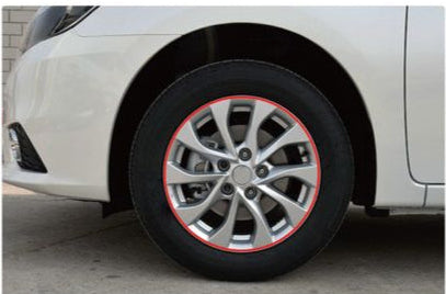 Stickere Reflectorizante Jante Auto 16” – Set 16 Bucăți | Maxeed