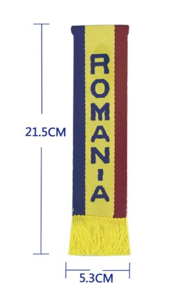 Steag Auto ROMÂNIA cu Ventuză – Drapel Decorativ TIR & Mașini