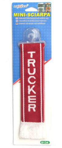 Steag Auto TRUCKER cu Ventuză – Decor Cabina TIR & Camioane